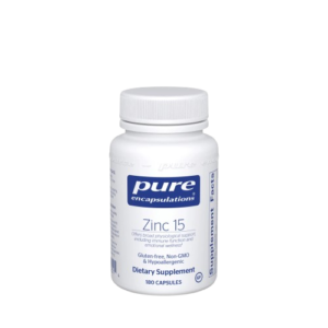 Pure Encapsulat Zinc 15Mg Caps X60